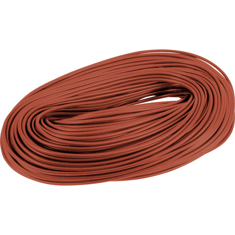8mm PVC Sleeving Brown Wire Insulation 100m Coil