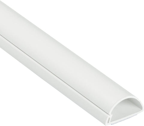 D-Line Trunking PVC - Self Adhesive - 16 x 8mm x 3m - White