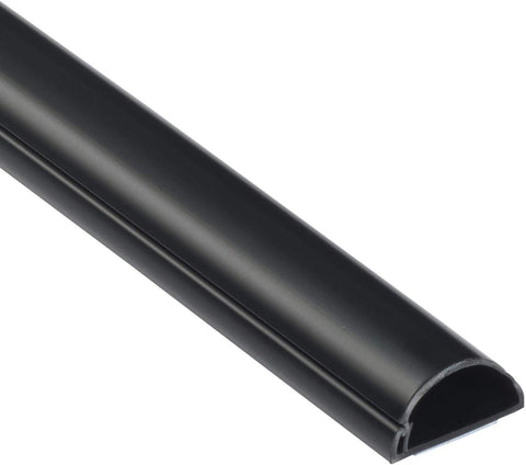 D-Line Trunking PVC - Self Adhesive - 30 x 15mm x 3m - Black