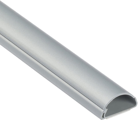 D-Line Trunking PVC - Self Adhesive - 30 x 15mm x 3m - Aluminium (Silver)