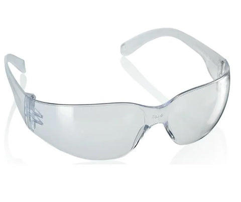 Vision Safety Spectacle Glasses - Clear Hard Coated Lens - EN166.1.F - [BE-CTAS]