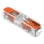 Wago 221-2411 Inline Transparent Splicing Lever Connector (Pack Size 60)