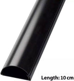 D-Line 30mm x 15mm Black Mini Trunking And Joints Cable Management