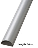 D-Line 16mm x 8mm Aluminium (Silver) Trunking And Joints Cable Management