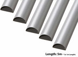 D-Line 16mm x 8mm Aluminium (Silver) Trunking And Joints Cable Management