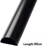 D-Line 30mm x 15mm Black Mini Trunking And Joints Cable Management