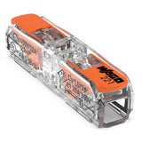 Wago 221-2411 Inline Transparent Splicing Lever Connector (Pack Size 60)