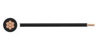 1.5mm² 6491X PVC Single Core Cable - Black - BASEC Approved