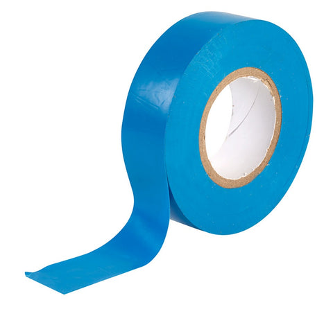 PVC Insulation Tape 19mm x 33m Blue Pack of 10 rolls
