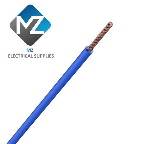 0.75mm² Tri-Rated Cable - Blue - BS6231 - 100m Reel