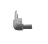 D-Line 16mm x 8mm Aluminium (Silver) Trunking And Joints Cable Management