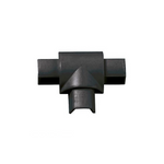 D-Line 16mm x 8mm Black Trunking And Joints Cable Management