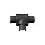 D-Line 16mm x 8mm Black Trunking And Joints Cable Management