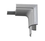 D-Line 16mm x 8mm Aluminium (Silver) Trunking And Joints Cable Management