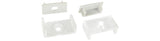 Aluminium Profiles for Led Tape Installation Wide Crown 24mm x 11mm x 1m - Wide Profile