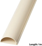 D-Line 16mm x 8mm Magnolia Trunking And Joints Cable Management