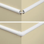 D-Line 30 x 15mm White 4 x 1 Meter Lengths & Accessories Cable Management Kit Hide