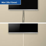 D-Line 30 x 15mm Magnolia 4 x 1 Meter Lengths & Accessories Cable Management Kit Hide