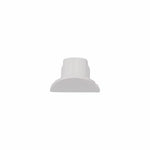 D-Line End Cap - 16 x 8mm - Smooth Fit - White Trunking Connector Cable Hide