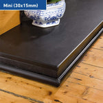 D-Line 30 x 15mm Black 4 x 1 Meter Lengths & Accessories Cable Management Kit Hide