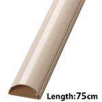 D-Line 16mm x 8mm Magnolia Trunking And Joints Cable Management