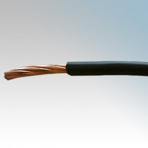 6491X Black Single Core Insulated Cable 2.5mm x 100m Reel