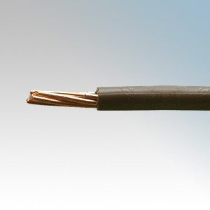 6491X Brown Single Core Insulated Cable 10mm x 100m Reel
