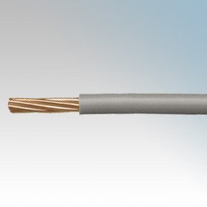 6491X Grey Single Core Insulated Cable 6.0mm x 100m Reel