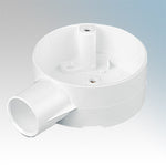 Marshall Tufflex Terminal Box (1 Way) For 20mm Conduit White