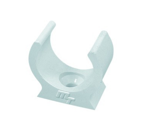 Marshall Tufflex 20mm PVC Conduit Round U Clip White