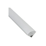 Aluminium Profile for Led Tape Installation 90° Arc 16mm x 16mm x 1m Corner Profile