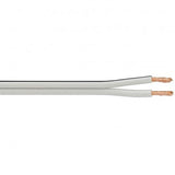42 x 0.20mm Figure 8 Speaker Cable White 100m Reel - CCA