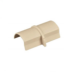 D-Line Coupler - 50 x 25mm Magnolia Trunking Connector Cable Hide
