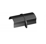 D-Line 30mm x 15mm Black Mini Trunking And Joints Cable Management