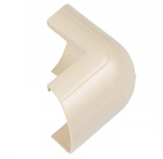 D-Line External Bend - 50 x 25mm Magnolia Clip-Over Trunking Connector Cable Hide