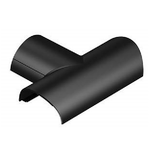 D-Line 30mm x 15mm Black Mini Trunking And Joints Cable Management