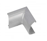 D-Line Internal Bend - 50 x 25mm Aluminium (Silver) Clip-Over Trunking Connector Cable Hide