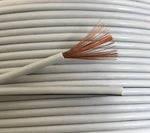 Figure-8 42 Strand Speaker Cable White CCA Various Lengths