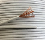 42 x 0.20mm Figure 8 Speaker Cable White 100m Reel - CCA