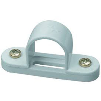 Marshall Tufflex 20mm PVC Conduit Round Spacer Bar Saddle White